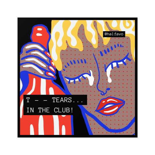 FKA twigs Tears In The Club - 4" Sticker